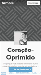 Mobile Screenshot of coracao-oprimido.tumblr.com