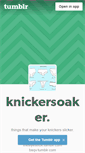 Mobile Screenshot of knickersoaker.tumblr.com