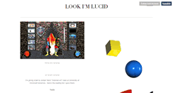 Desktop Screenshot of look-im-lucid.tumblr.com