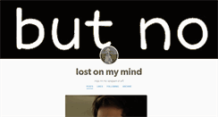 Desktop Screenshot of lost-on-my-mind.tumblr.com