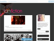 Tablet Screenshot of iamfiction.tumblr.com