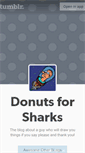 Mobile Screenshot of donutsforsharks.tumblr.com