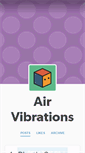 Mobile Screenshot of air-vibrations.tumblr.com