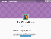 Tablet Screenshot of air-vibrations.tumblr.com