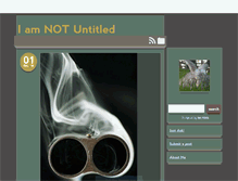Tablet Screenshot of iamnotuntitled.tumblr.com