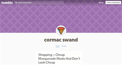 Desktop Screenshot of cormacswand.tumblr.com