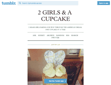 Tablet Screenshot of 2girlsandacupcake.tumblr.com