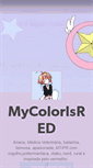 Mobile Screenshot of mycolorisred.tumblr.com