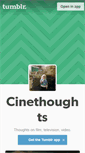 Mobile Screenshot of cinethoughts.tumblr.com