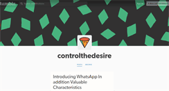 Desktop Screenshot of controlthedesire.tumblr.com