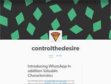 Tablet Screenshot of controlthedesire.tumblr.com