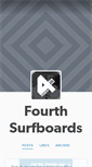 Mobile Screenshot of fourthsurfboards.tumblr.com