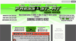 Desktop Screenshot of pressstartvg.tumblr.com