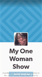 Mobile Screenshot of myonewomanshow.tumblr.com