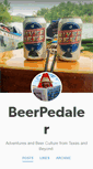 Mobile Screenshot of beerpedaler.tumblr.com