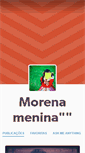 Mobile Screenshot of morenamenina.tumblr.com