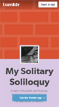 Mobile Screenshot of mysolisoli.tumblr.com