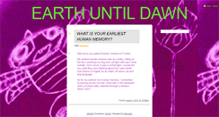 Desktop Screenshot of earthuntildawn.tumblr.com