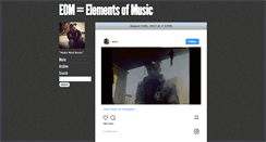 Desktop Screenshot of elementsofmusic.tumblr.com