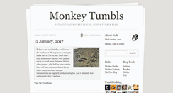 Desktop Screenshot of monkeyfluids.tumblr.com