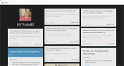 Desktop Screenshot of britajames.tumblr.com