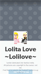 Mobile Screenshot of lolilove.tumblr.com