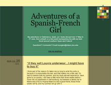 Tablet Screenshot of littlespanishfrenchgirl.tumblr.com