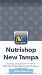 Mobile Screenshot of new-tampa-nutrition-store.tumblr.com