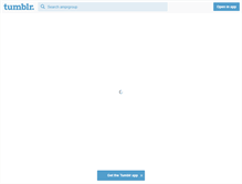 Tablet Screenshot of amprgroup.tumblr.com