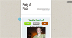Desktop Screenshot of plentyofphish.tumblr.com