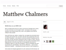 Tablet Screenshot of mchalmers.tumblr.com