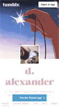 Mobile Screenshot of derekkalexander.tumblr.com