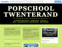Tablet Screenshot of popschool.tumblr.com