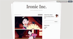 Desktop Screenshot of ironicincorporation.tumblr.com