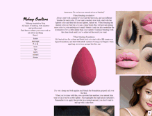 Tablet Screenshot of makeup-creations.tumblr.com
