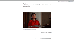 Desktop Screenshot of captaindangerslut.tumblr.com