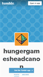 Mobile Screenshot of hungergamesheadcanon.tumblr.com