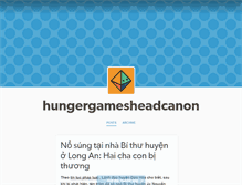 Tablet Screenshot of hungergamesheadcanon.tumblr.com