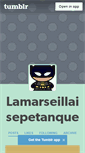Mobile Screenshot of lamarseillaisepetanque.tumblr.com