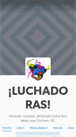 Mobile Screenshot of luchadoras.tumblr.com