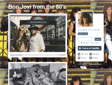 Tablet Screenshot of bonjovifromthe80s.tumblr.com