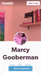 Mobile Screenshot of marcygoob.tumblr.com