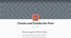 Desktop Screenshot of cheats-guidesnew.tumblr.com