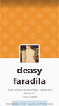 Mobile Screenshot of deasyfaradila.tumblr.com