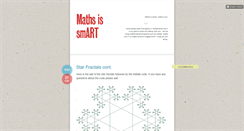 Desktop Screenshot of mathsissmart.tumblr.com