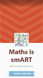 Mobile Screenshot of mathsissmart.tumblr.com