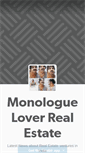 Mobile Screenshot of monologuelover.tumblr.com