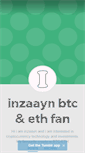 Mobile Screenshot of inzaayn.tumblr.com