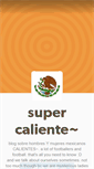 Mobile Screenshot of hot-like-mexico.tumblr.com