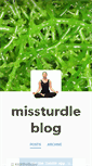 Mobile Screenshot of missturdle.tumblr.com